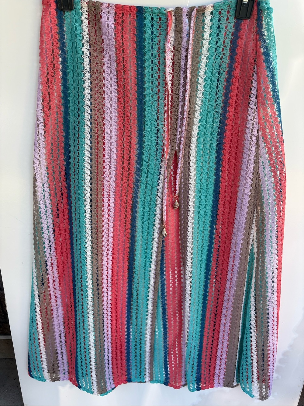 Isabella rose,Sanctuary Multi-Color Crochet Lace Skirt